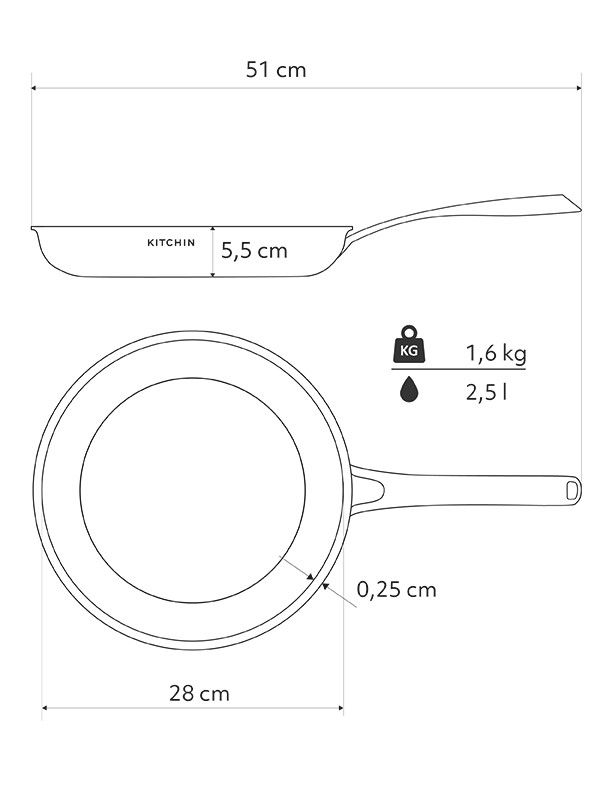 Pfanne 28 cm